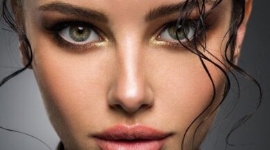 Make-up Woman Close Up