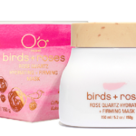 O'ohawaii image product of birds and roses rose quartz hydrating and firming mask