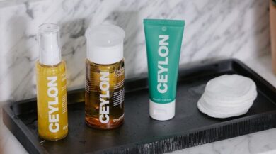 ceylon skincare Facial wash and facial toner